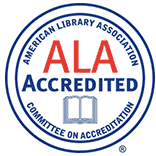 This Library and Information Studies program is accredited by the American Library Association Committee on Accreditation.